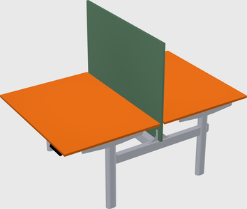 Shared electric desk