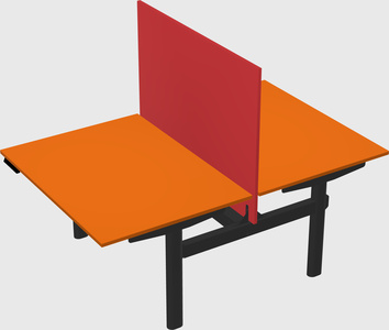 Shared electric desk