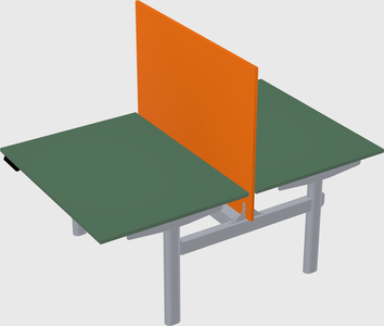 Shared electric desk