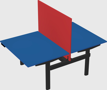 Shared electric desk