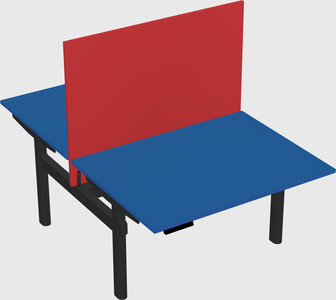 Shared electric desk