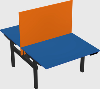 Shared electric desk