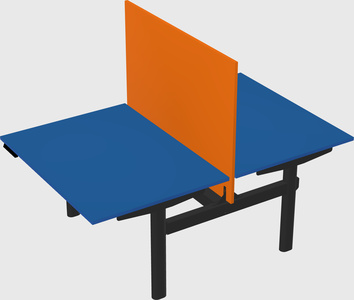 Shared electric desk