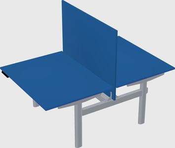 Shared electric desk
