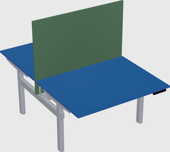 Shared electric desk