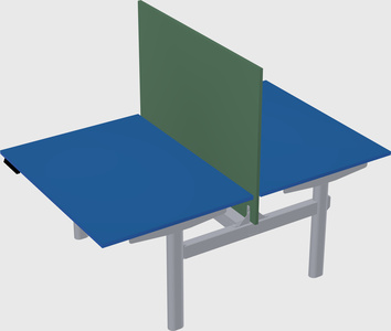 Shared electric desk
