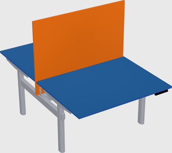 Shared electric desk