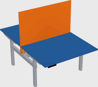 Shared electric desk