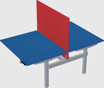 Shared electric desk