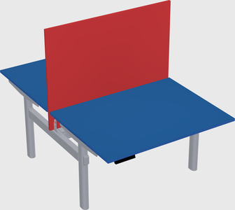 Shared electric desk
