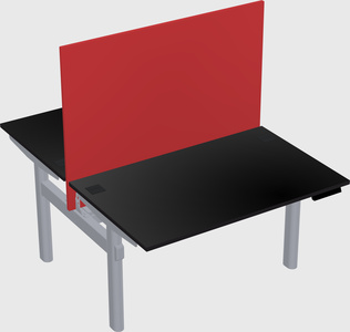Shared electric desk