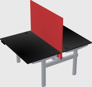 Shared electric desk