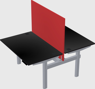 Shared electric desk