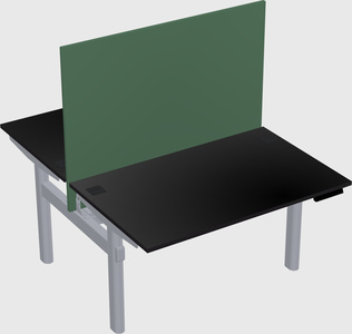 Shared electric desk