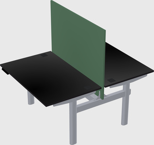 Shared electric desk