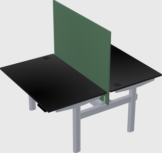 Shared electric desk