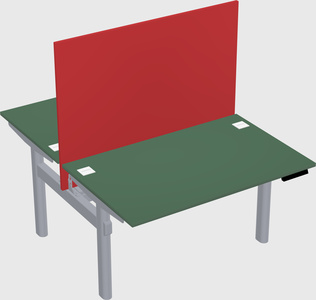 Shared electric desk