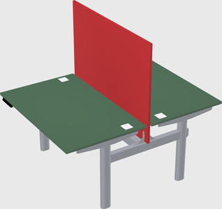 Shared electric desk