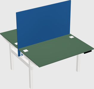 Shared electric desk