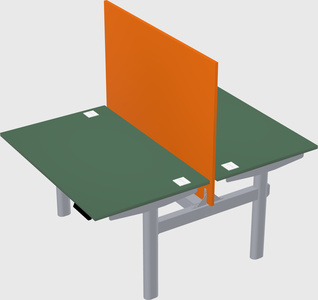 Shared electric desk
