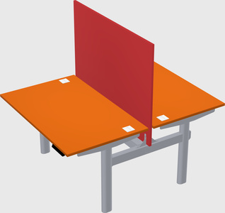 Shared electric desk