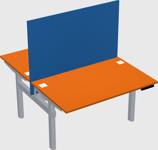 Shared electric desk