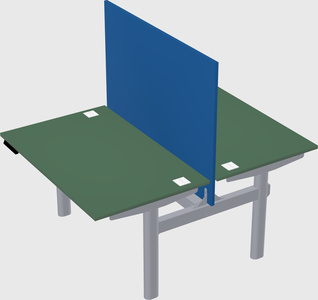 Shared electric desk