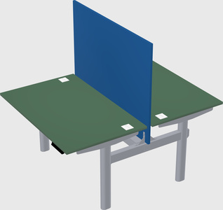Shared electric desk
