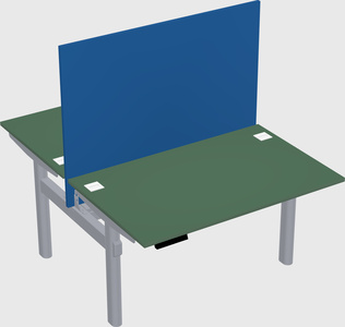Shared electric desk