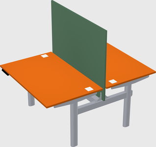 Shared electric desk