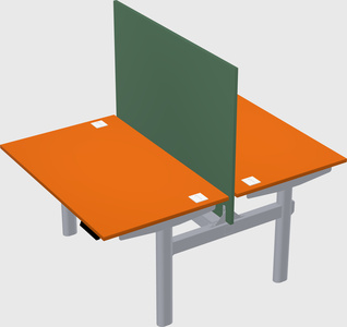 Shared electric desk
