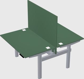Shared electric desk