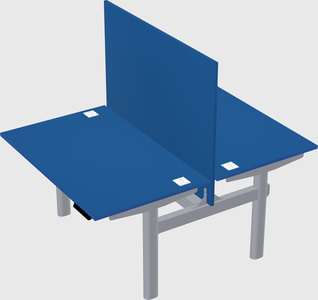 Shared electric desk