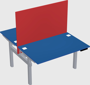 Shared electric desk