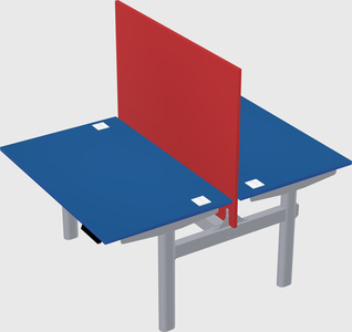 Shared electric desk
