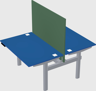 Shared electric desk