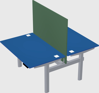 Shared electric desk
