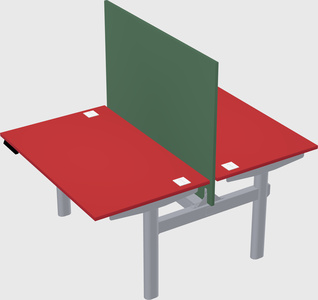 Shared electric desk
