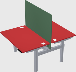 Shared electric desk
