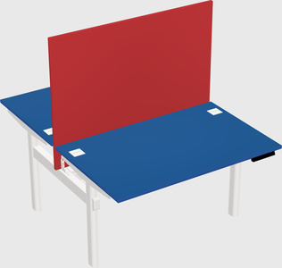 Shared electric desk