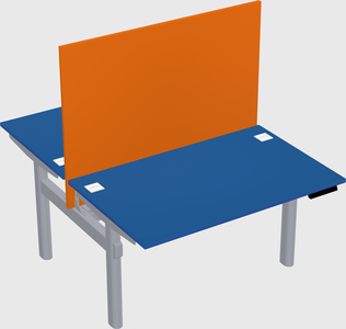 Shared electric desk