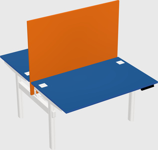 Shared electric desk
