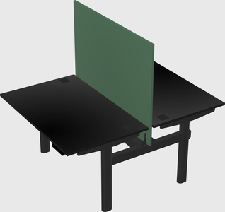 Shared electric desk