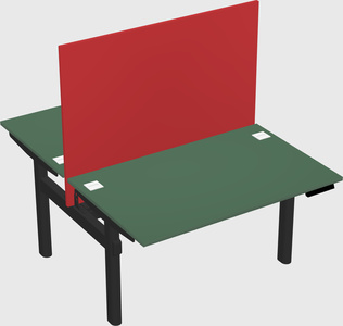 Shared electric desk