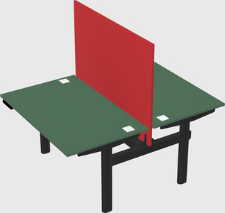 Shared electric desk