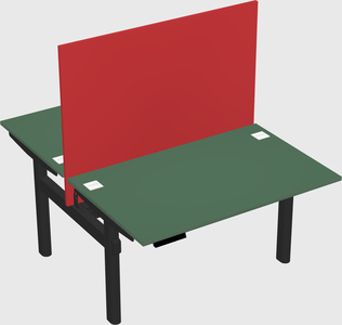 Shared electric desk