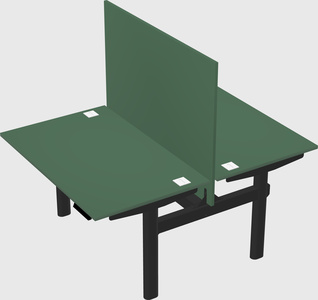 Shared electric desk