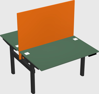 Shared electric desk