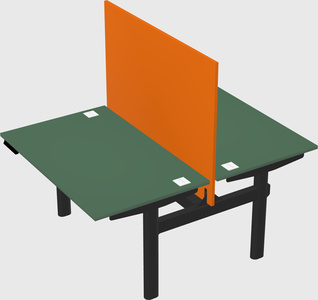 Shared electric desk