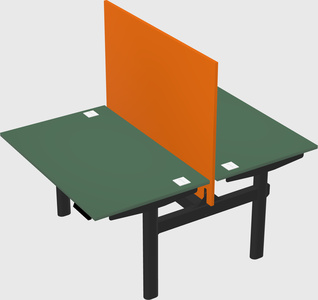 Shared electric desk